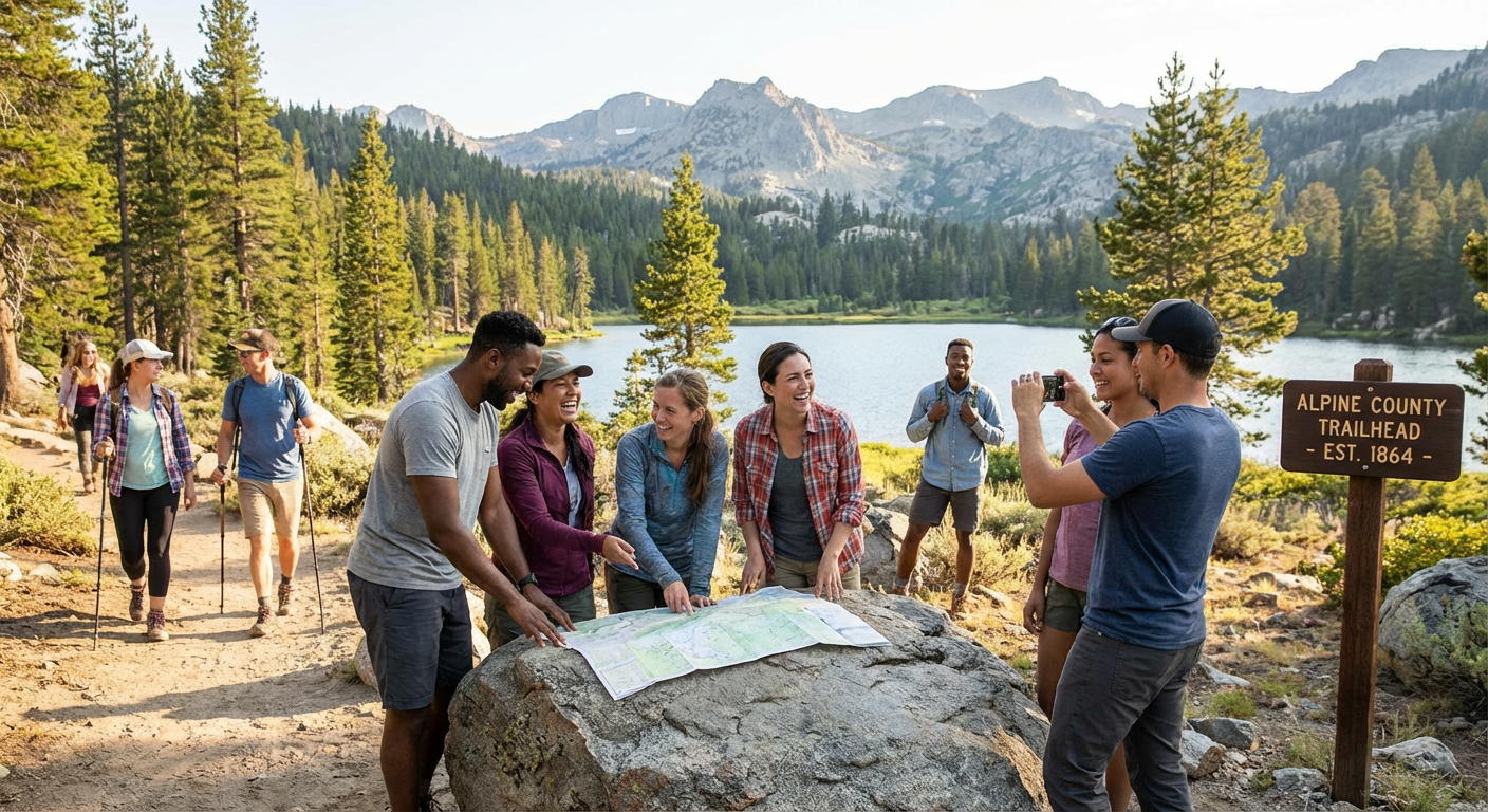 Alpine County team building