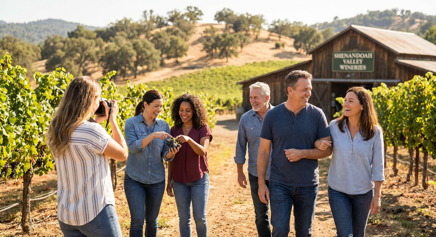 Amador County team building