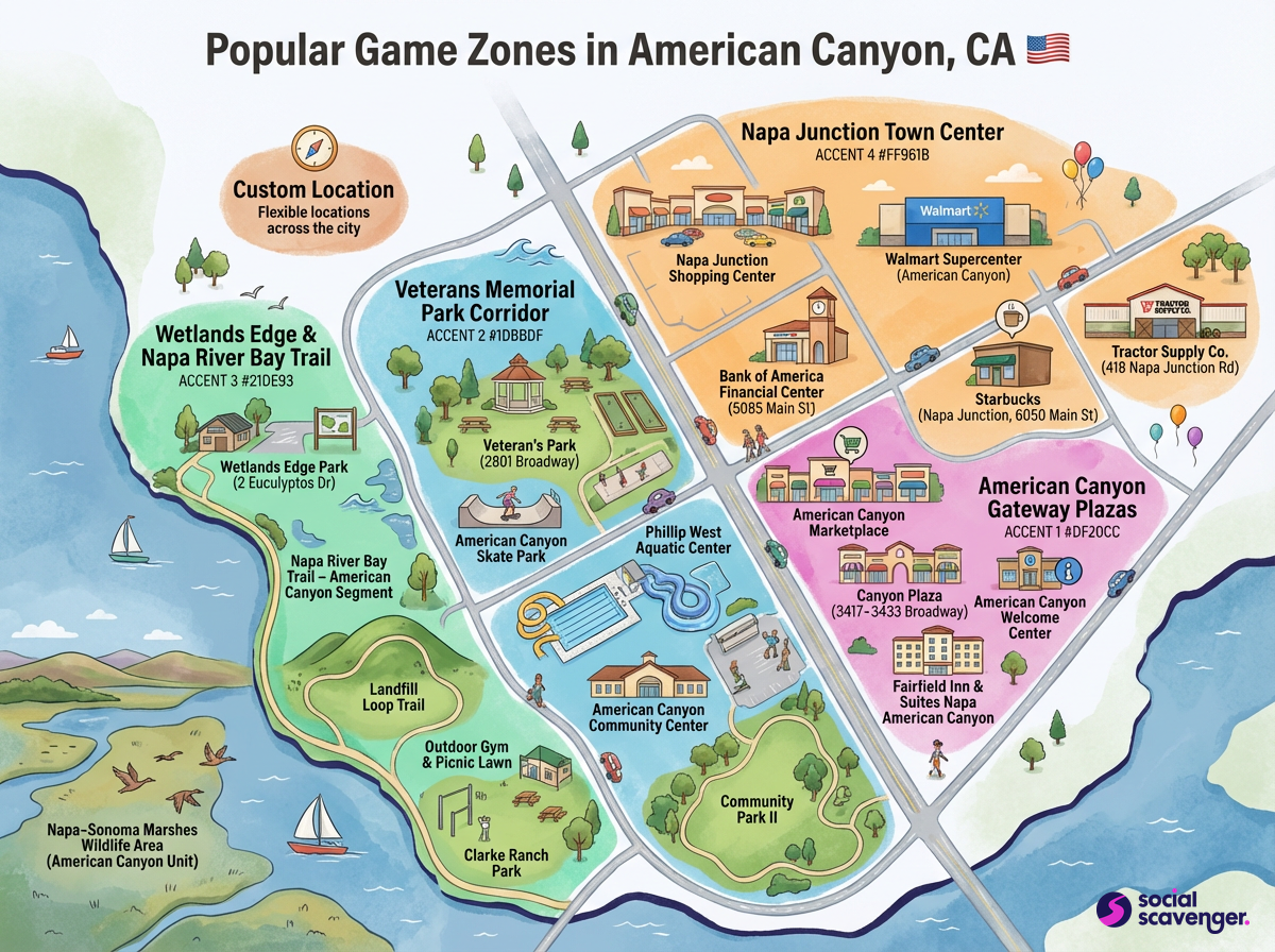 Discover the Top Game Zones in American Canyon