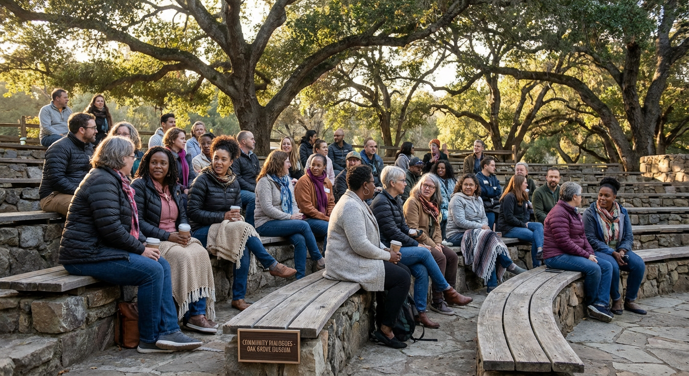 Maidu Museum Amphitheater Gathering