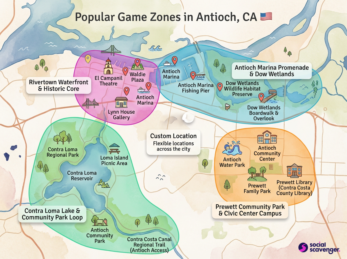 Explore Antioch's Premier Game Zones