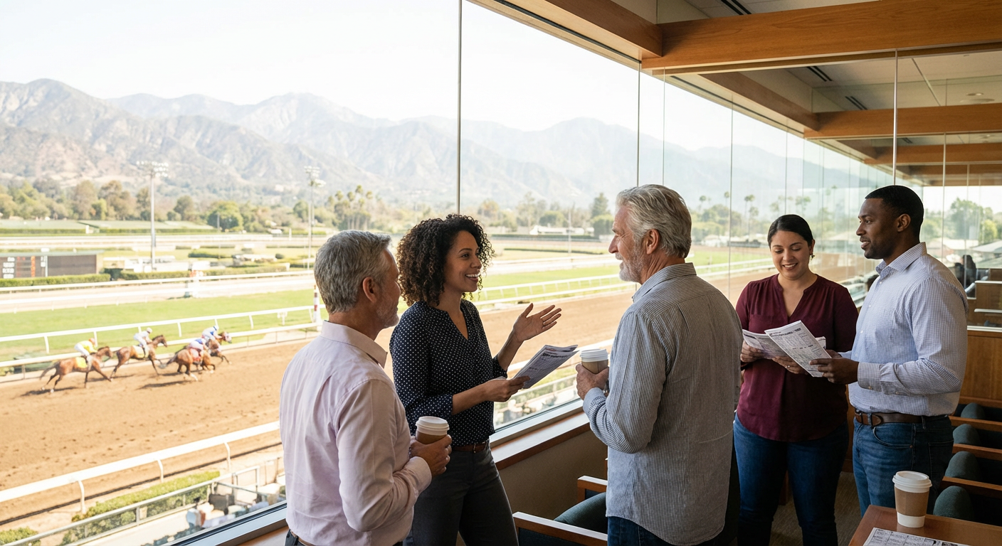 Race Day Private Suite Experience at Santa Anita Park