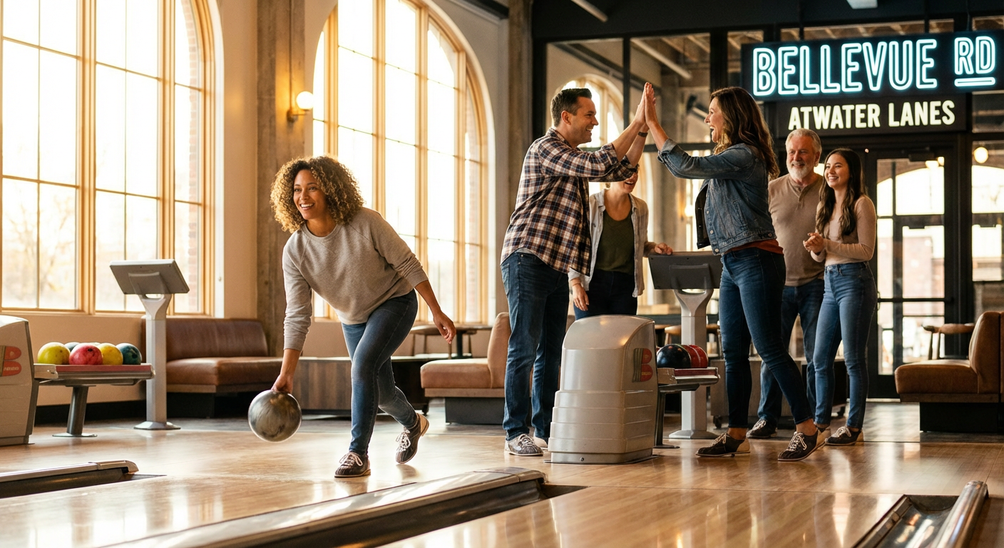 Private Bowling and Laser Tag Party