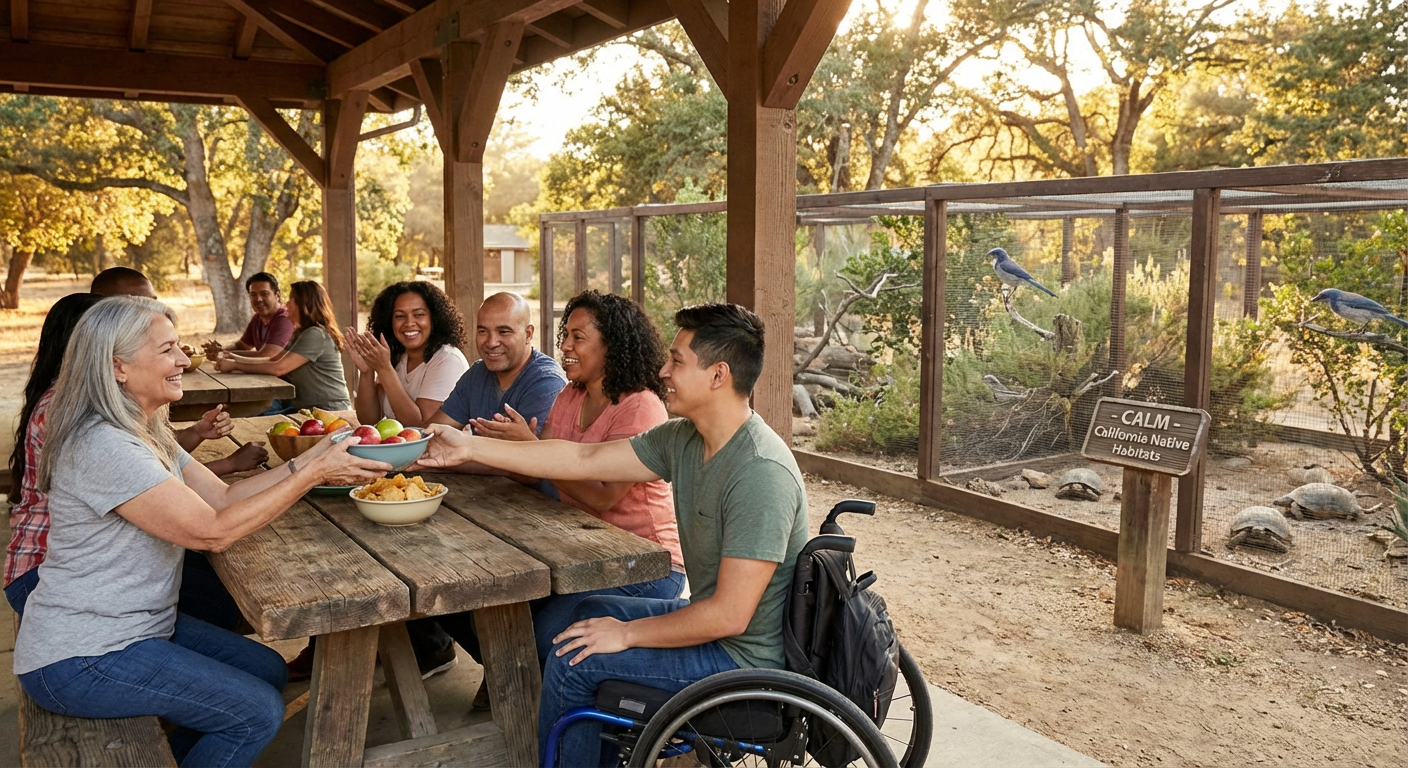 Private Pavilion Gathering at CALM Zoo