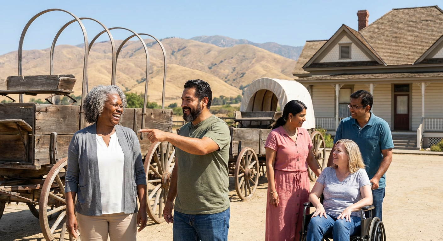 Guided Wagon Museum and Stagecoach Trail Tour at Gilman Ranch