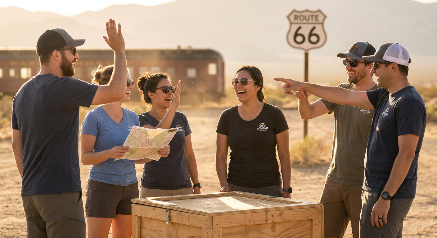 Barstow team building