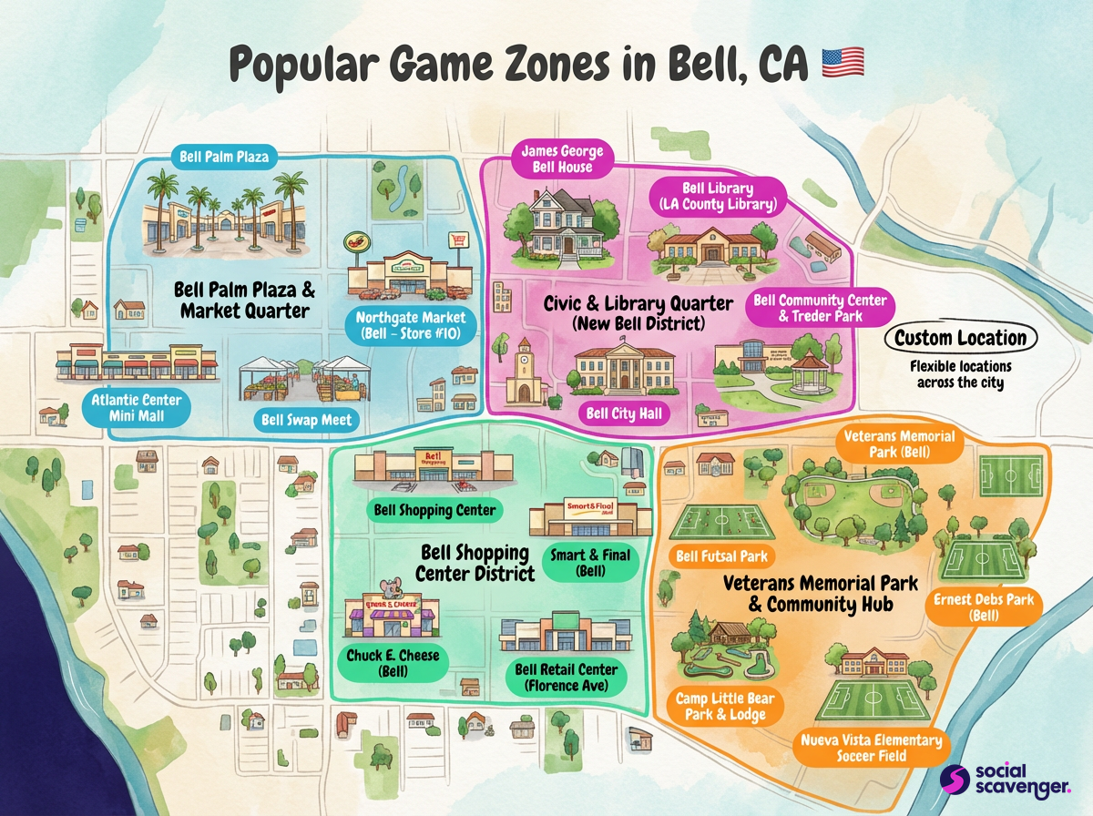 Epic Game Zones in Bell