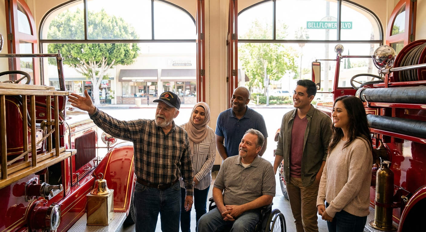 Private Docent-Led Tour at Los Angeles County Fire Museum