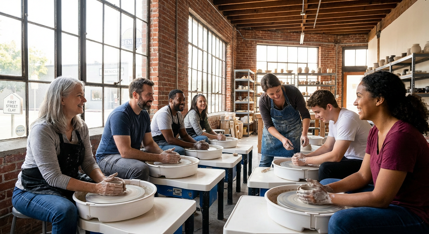 Private Wheel-Throwing Pottery Workshop