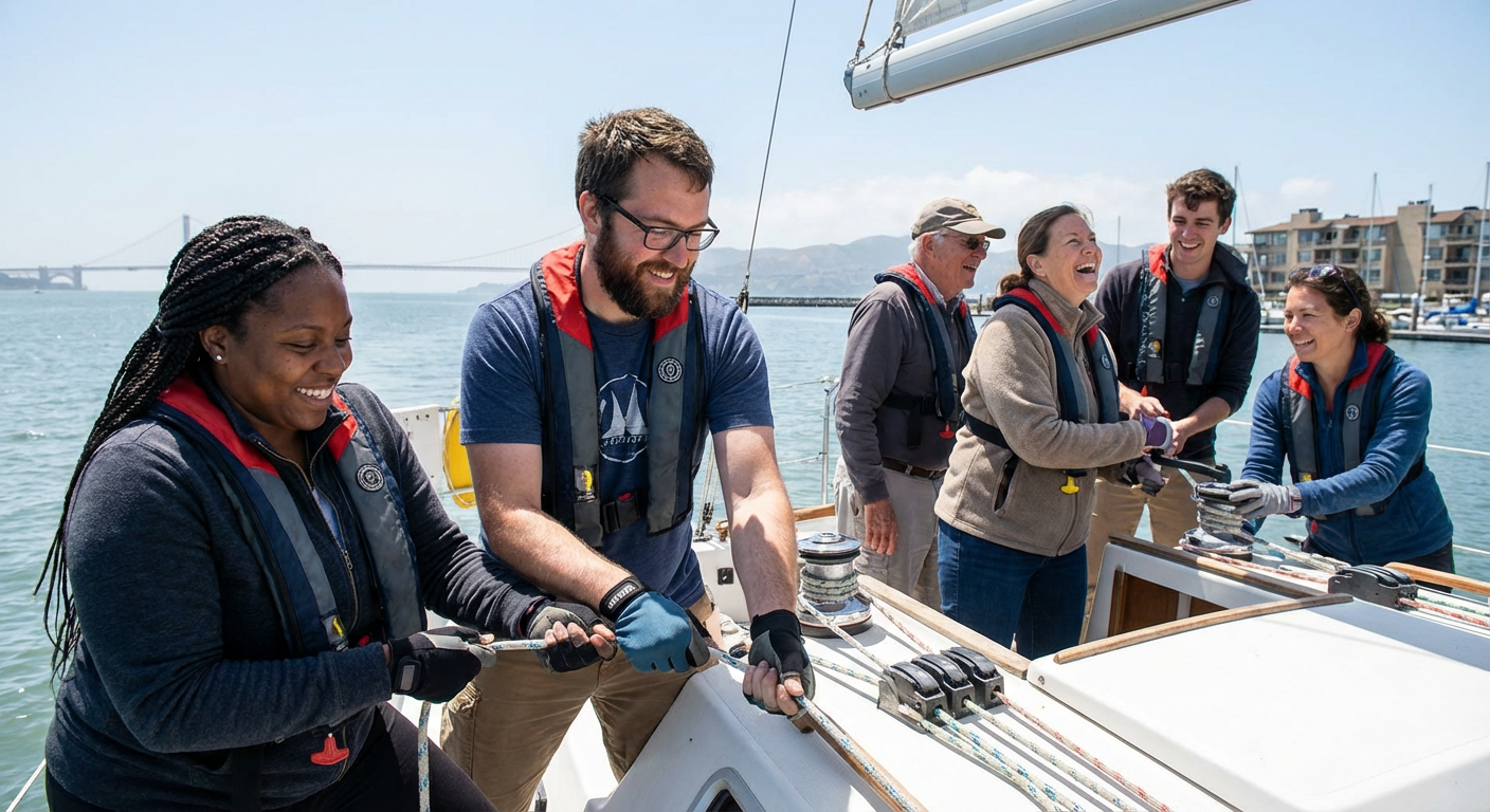 Berkeley Marina Corporate Sailing Regatta