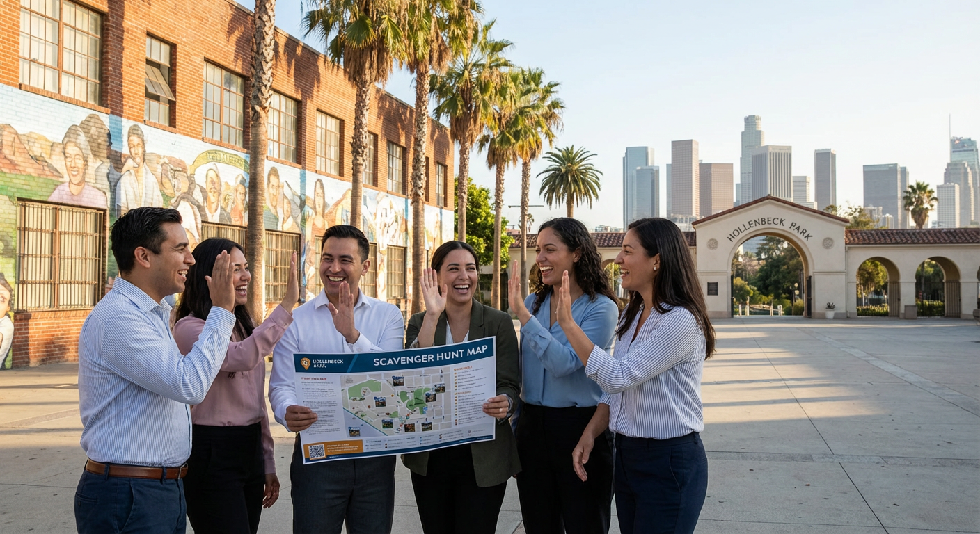 Boyle Heights team building