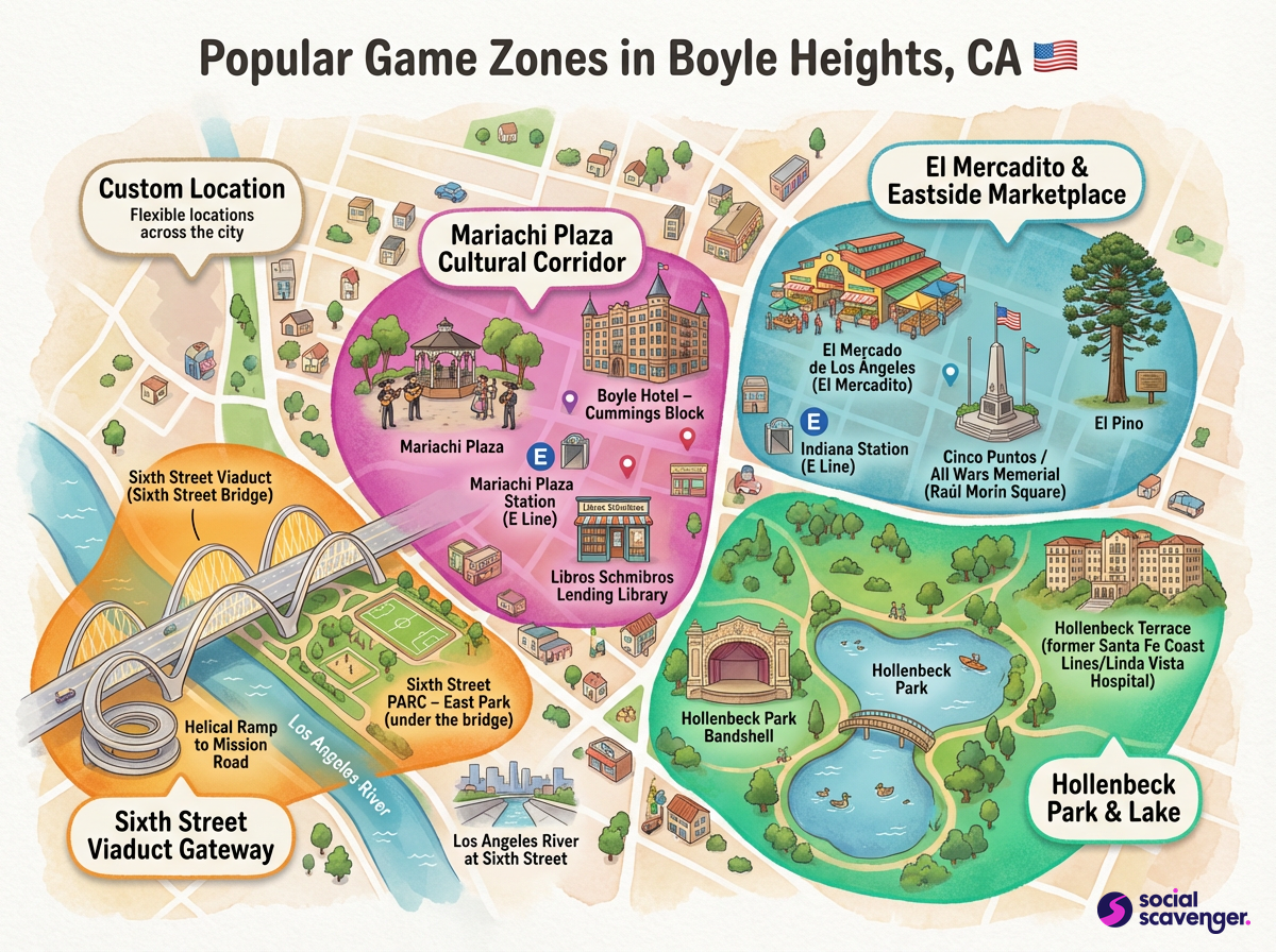 Discover Boyle Heights' Favorite Game Zones
