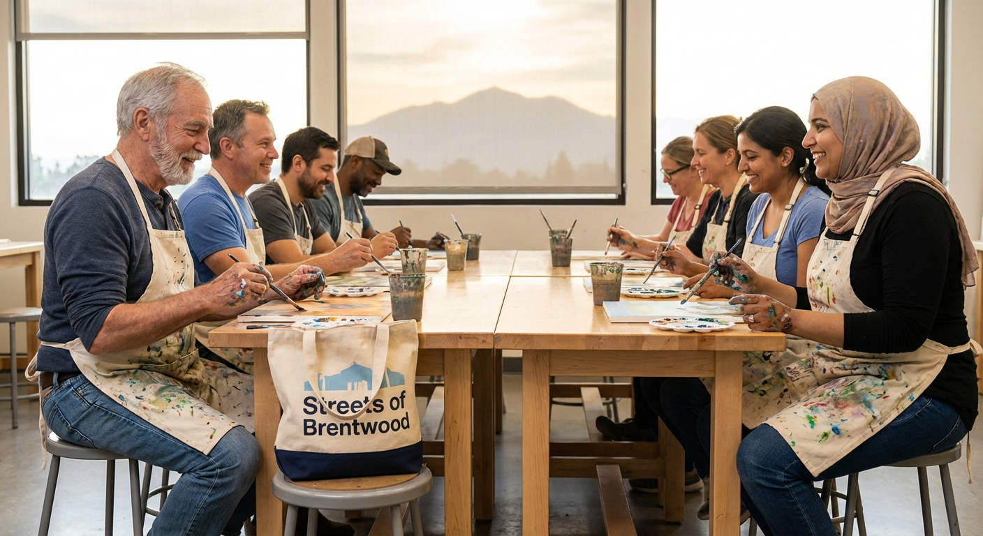 Private Paint and Sip Party at Starry Nite Studios