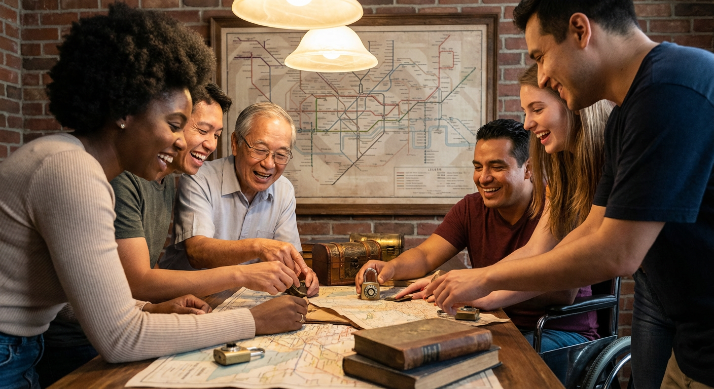 Team Escape Challenge at Edge Escape Room