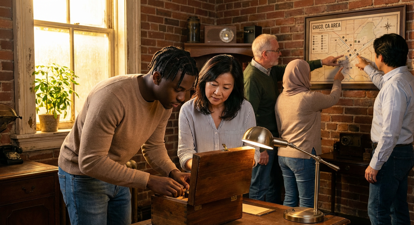 Private 60-Minute Chico Escape Room Challenge