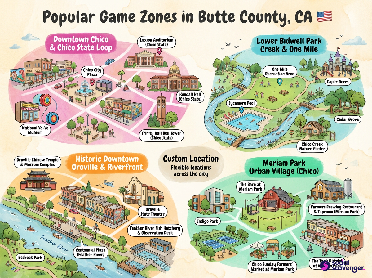 Explore the Top Game Zones in Butte County