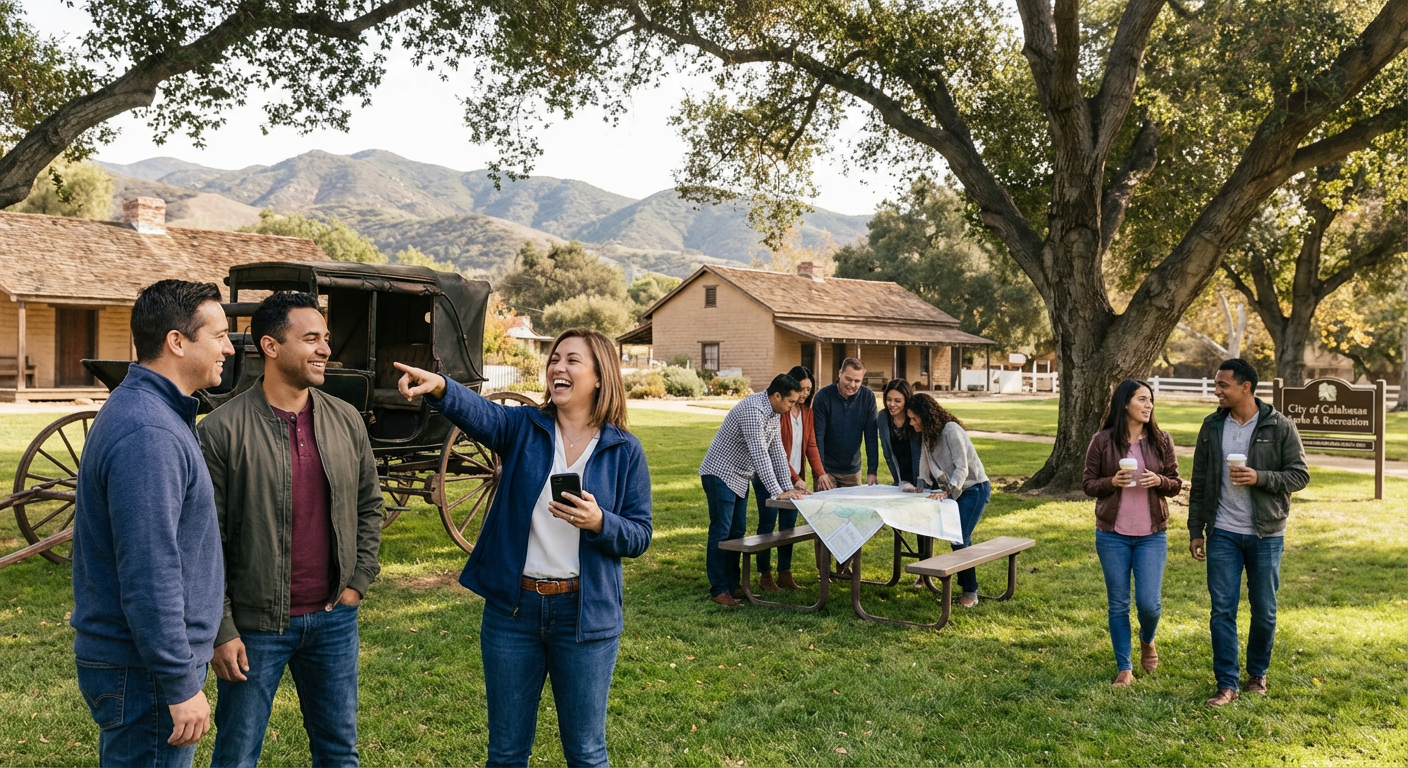 Calabasas team building