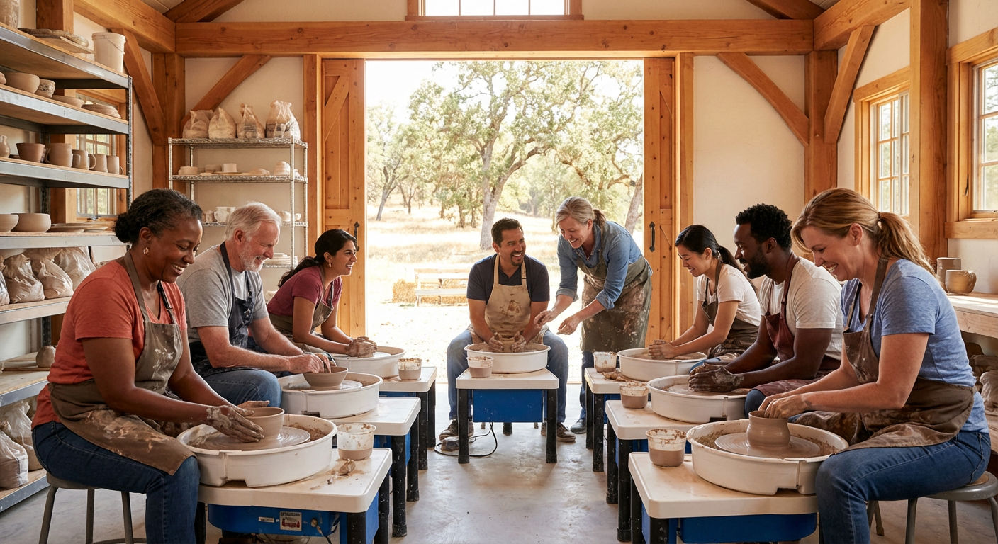Hands-On Pottery Workshop at Quyle Kilns