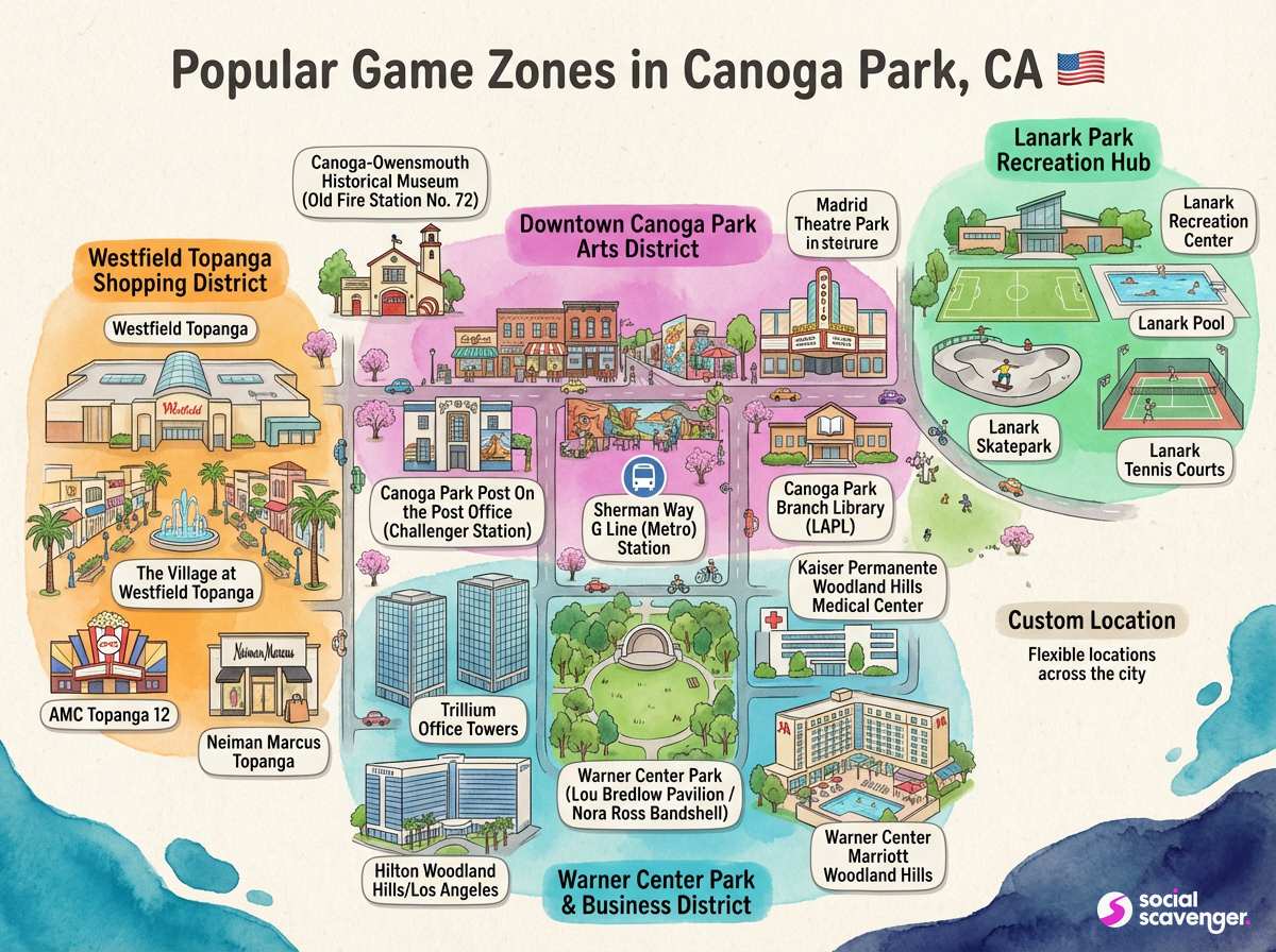 Explore Canoga Park's Premier Game Zones