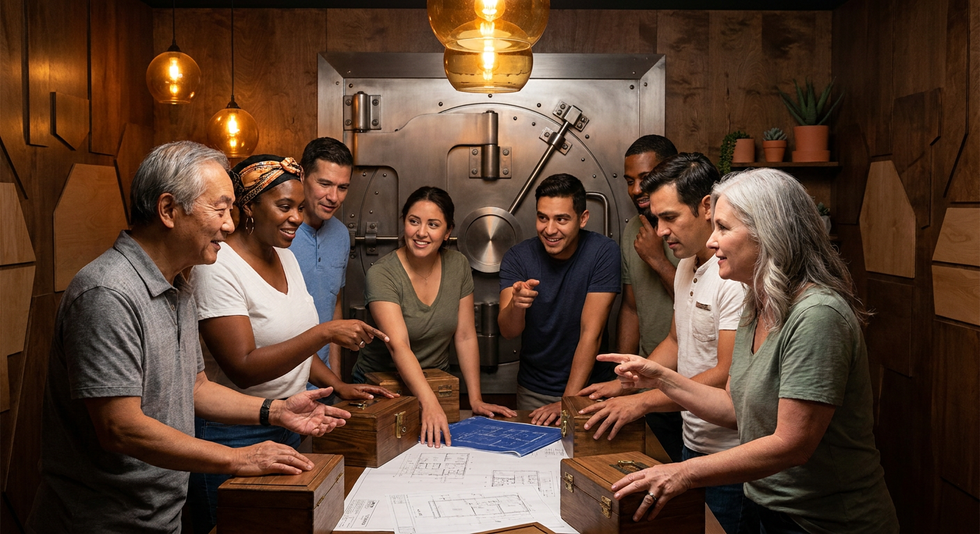 Private Bank Heist Escape Room Challenge