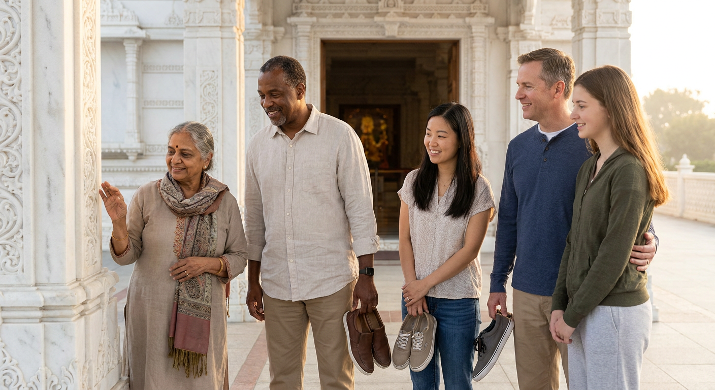 Cultural Architecture Walk at BAPS Shri Swaminarayan Mandir