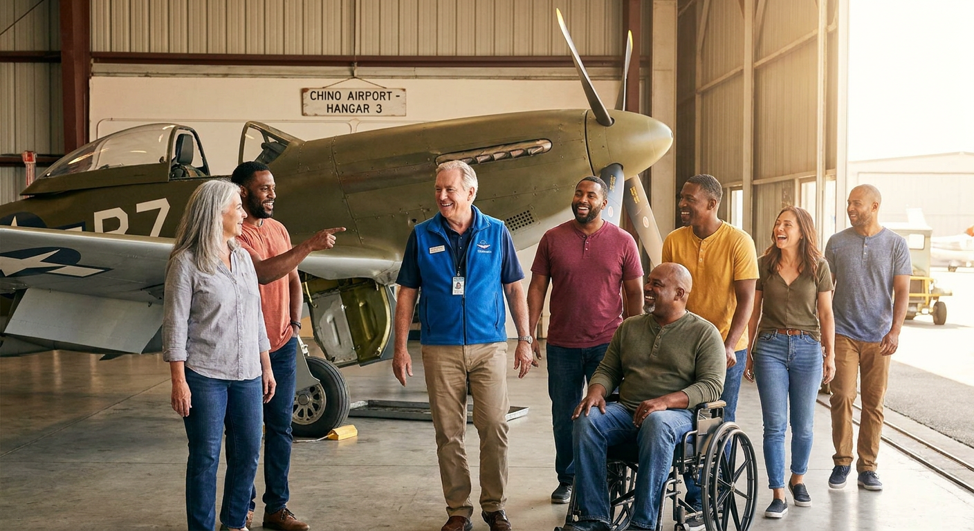 Guided Aviation History Tour at Planes of Fame