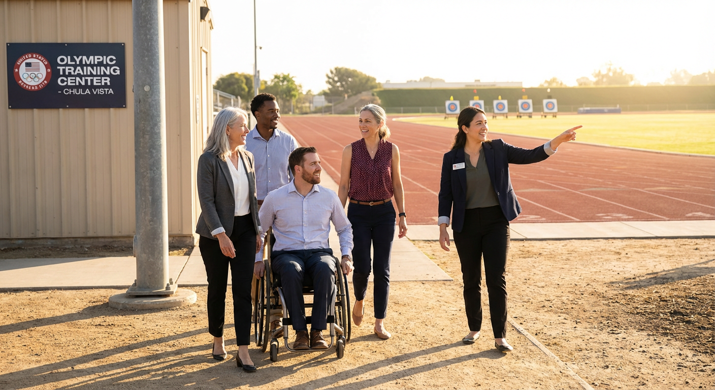 VIP Tour at Chula Vista Elite Athlete Training Center
