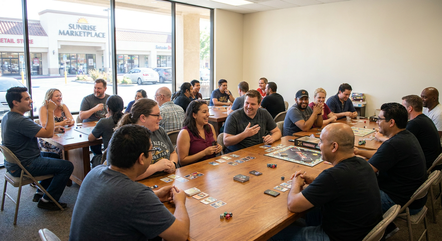 Private Board Game Party and Team Challenge