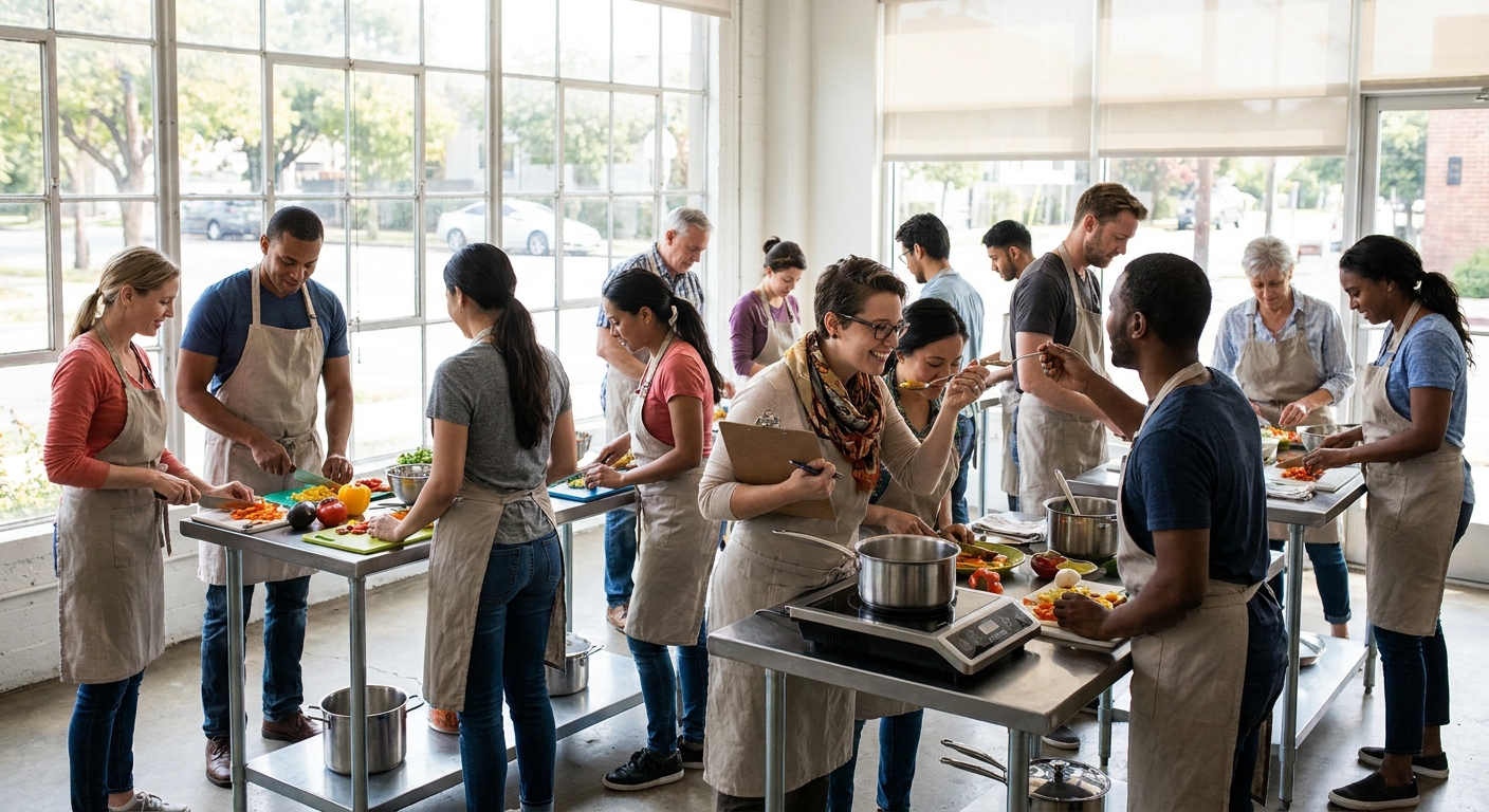 Chopped-Style Team Cooking Challenge
