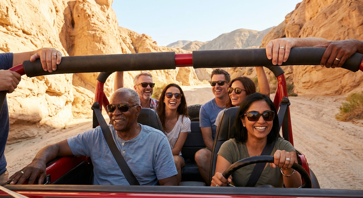 San Andreas Fault Jeep Canyon Tour