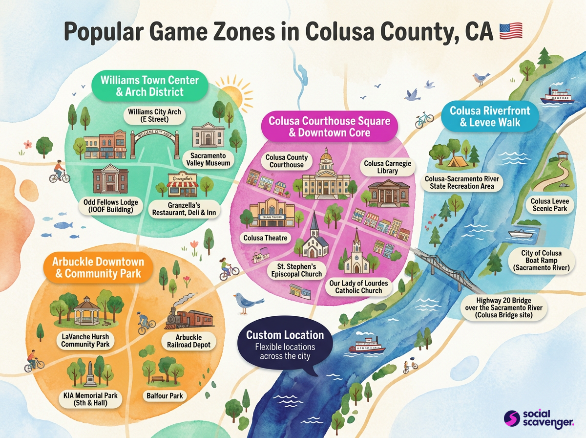 Explore Exciting Game Zones in Colusa County