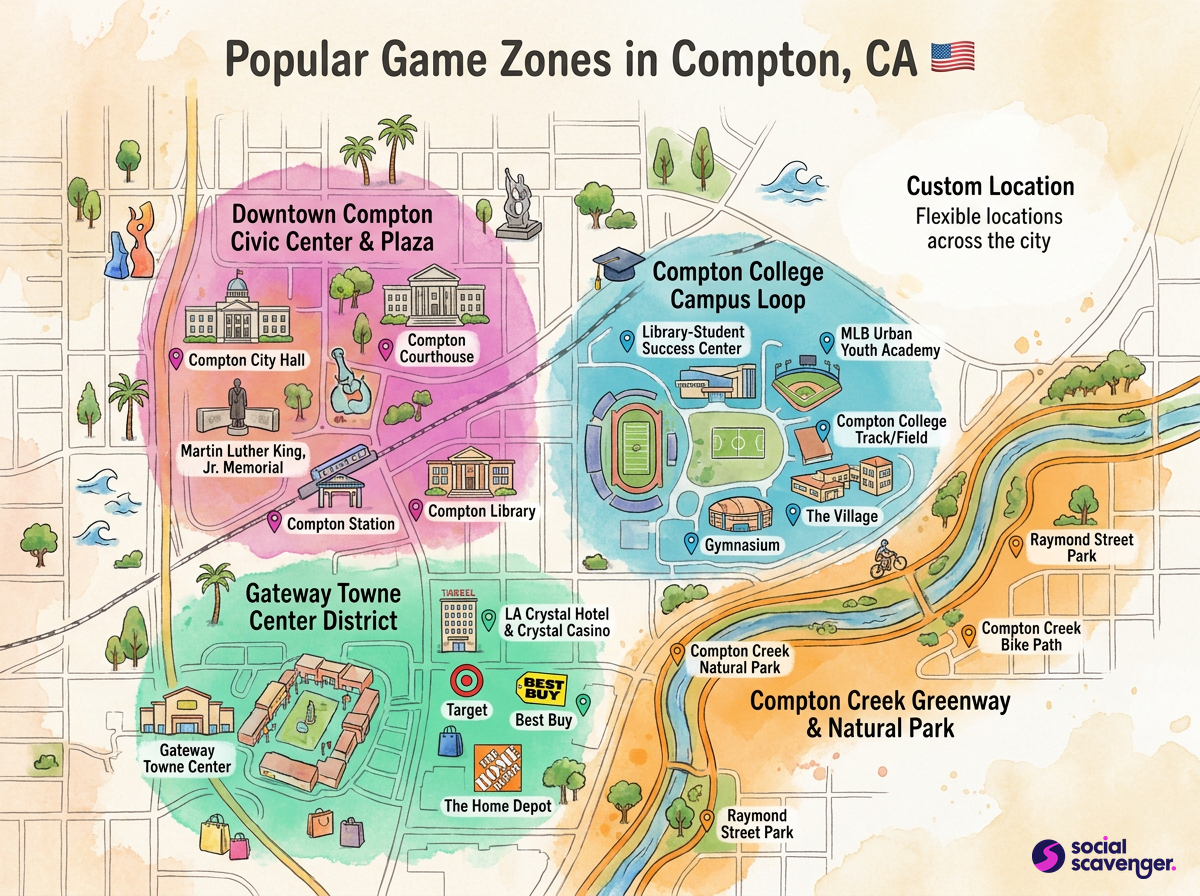 Discover the Top Game Zones in Compton