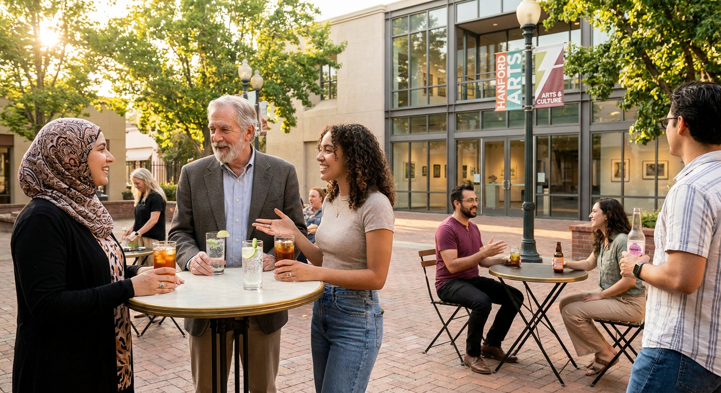 Open‑Air Courtyard Event at Kings Art Center