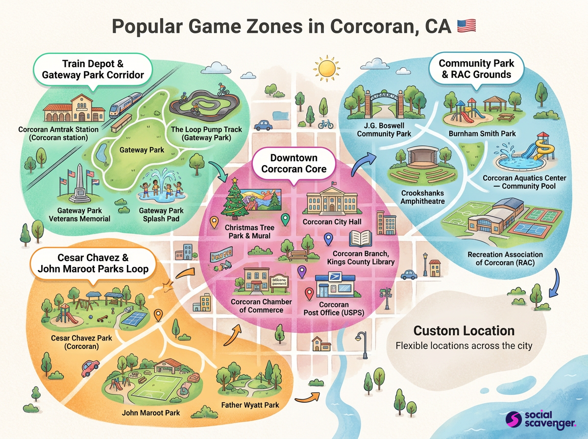 Explore Corcoran’s Top Game Zones