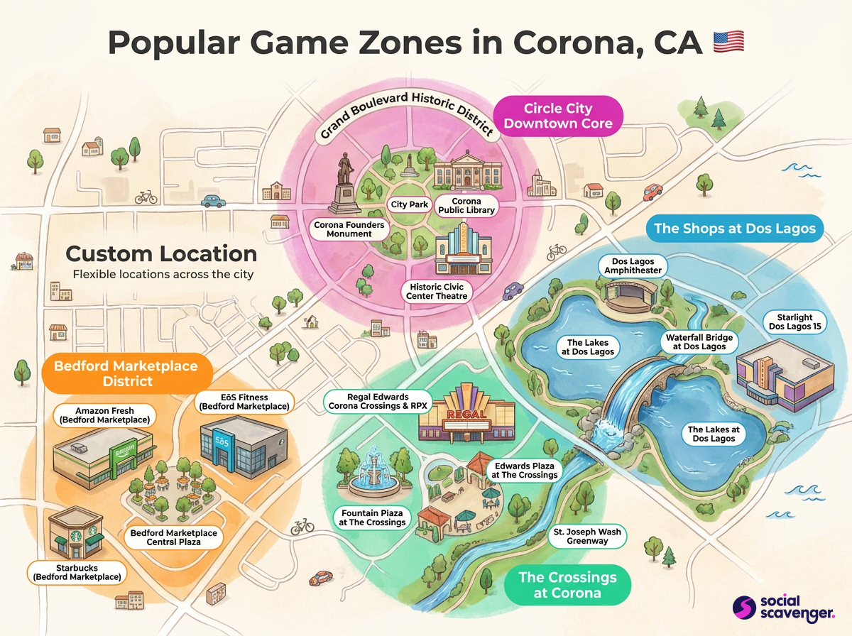 Discover Corona's Top Game Zones