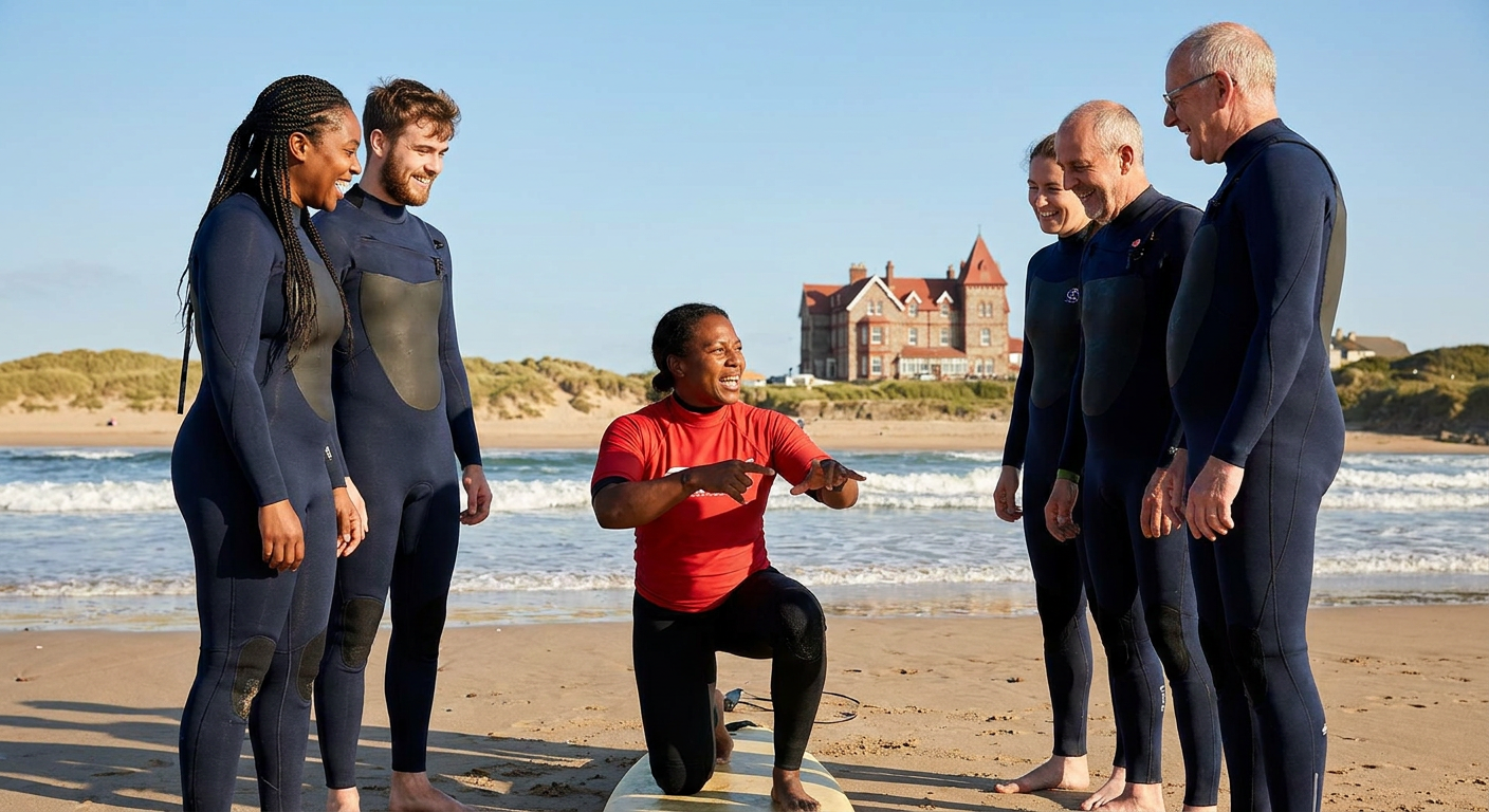 Private Group Surf Lessons on Coronado Beach