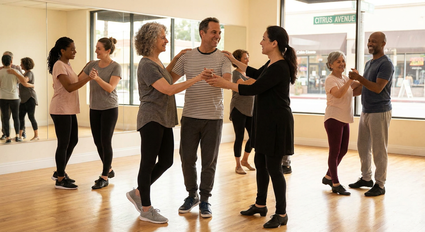 Semi-Private Ballroom and Latin Dance Lesson