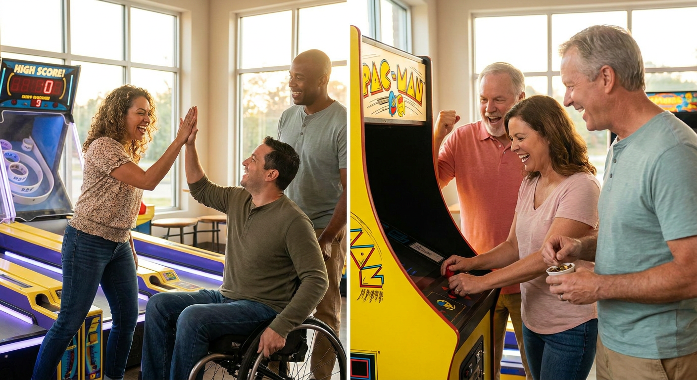 Two-Hour Arcade Games Group Experience