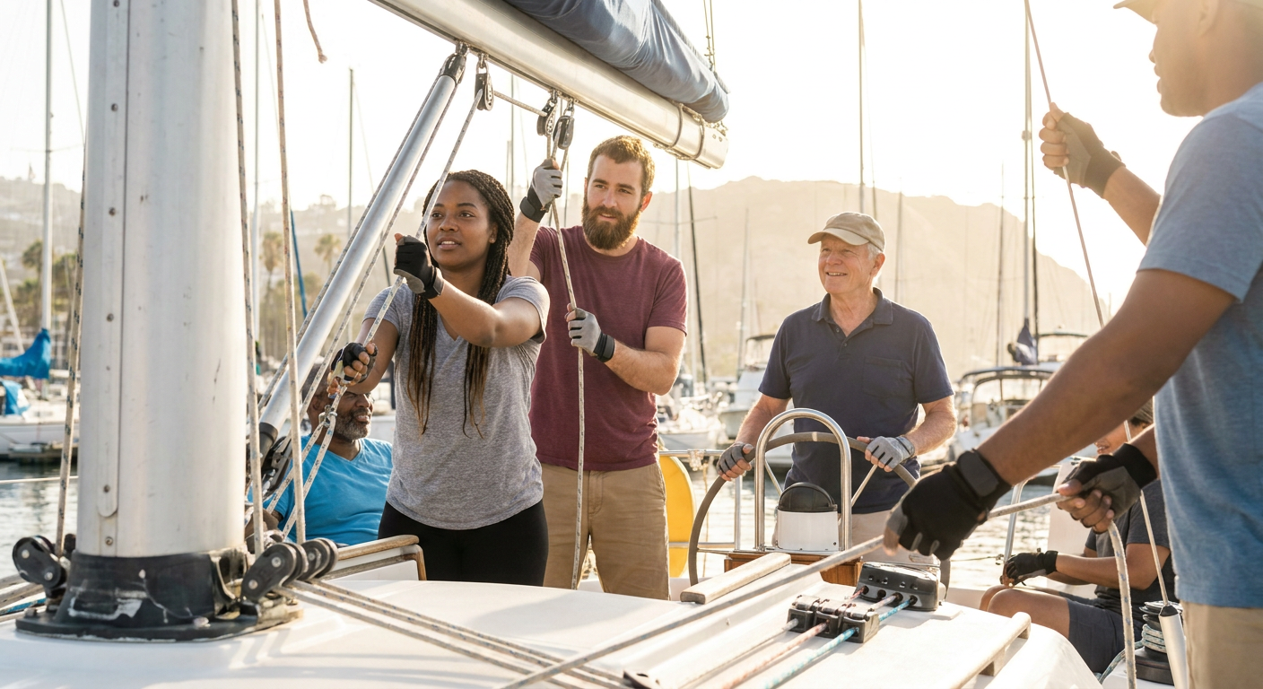 Private Hands-On Sailing Experience in Dana Point