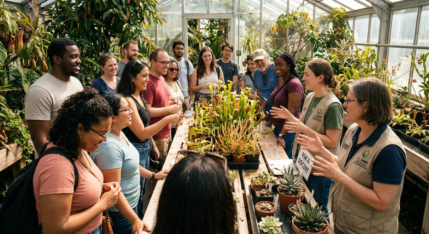 UC Davis Botanical Conservatory Guided Tour