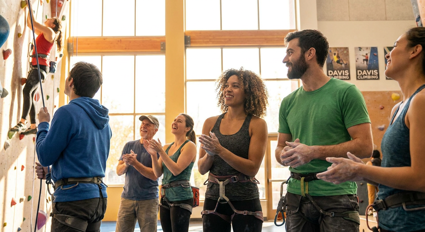 Rock Climbing Team Building Workshop