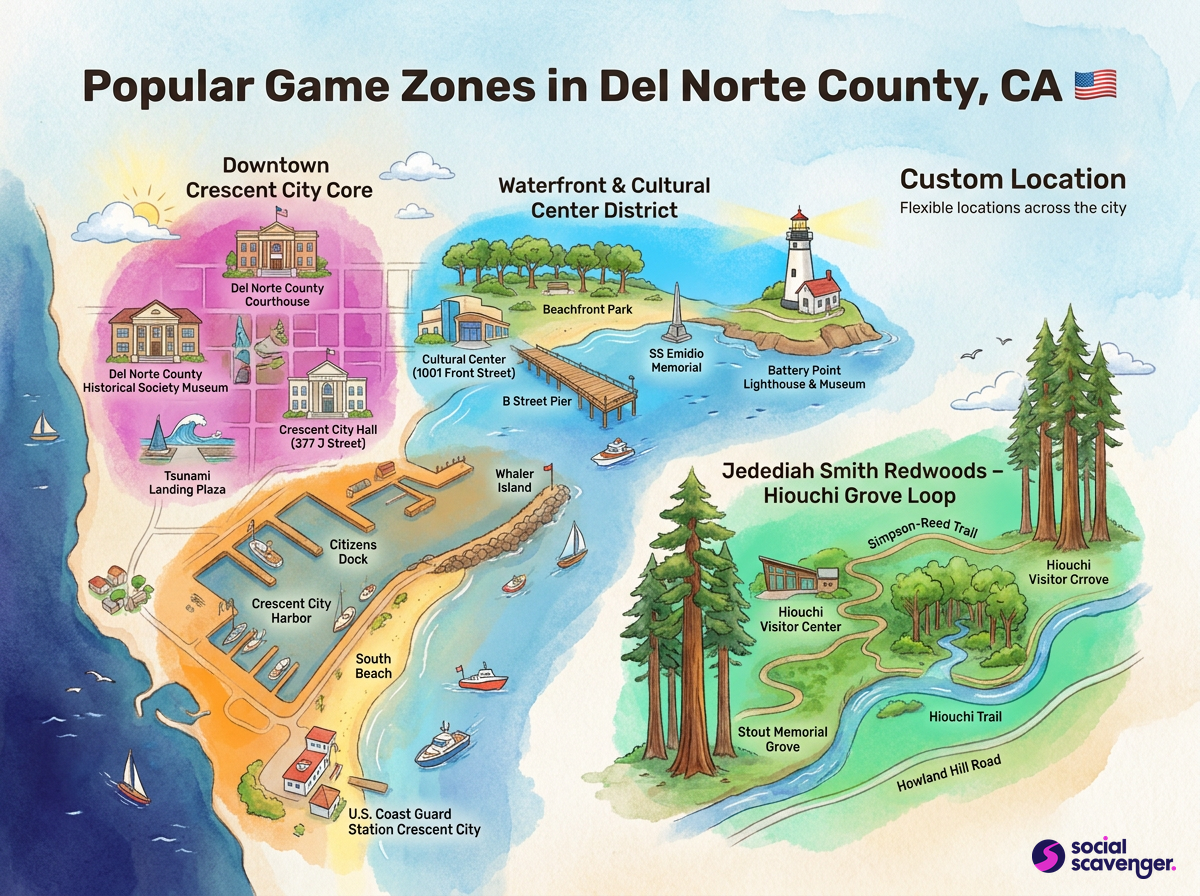 Explore the Top Game Zones in Del Norte County