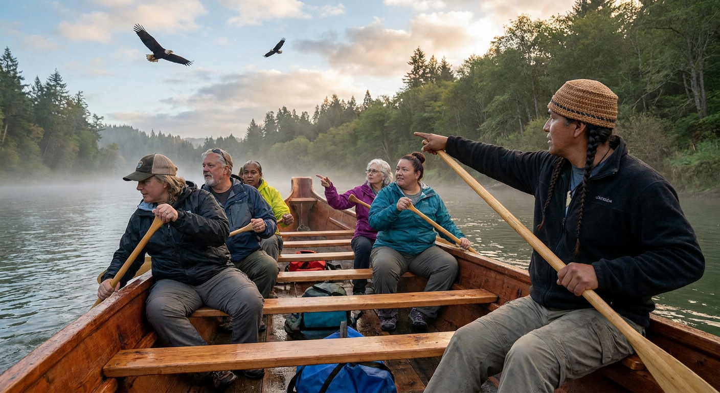 Klamath River Dugout Canoe Cultural Tour
