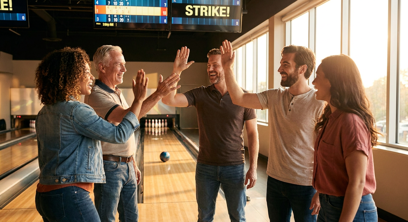 Weekend 2‑Hour Unlimited Bowling Social