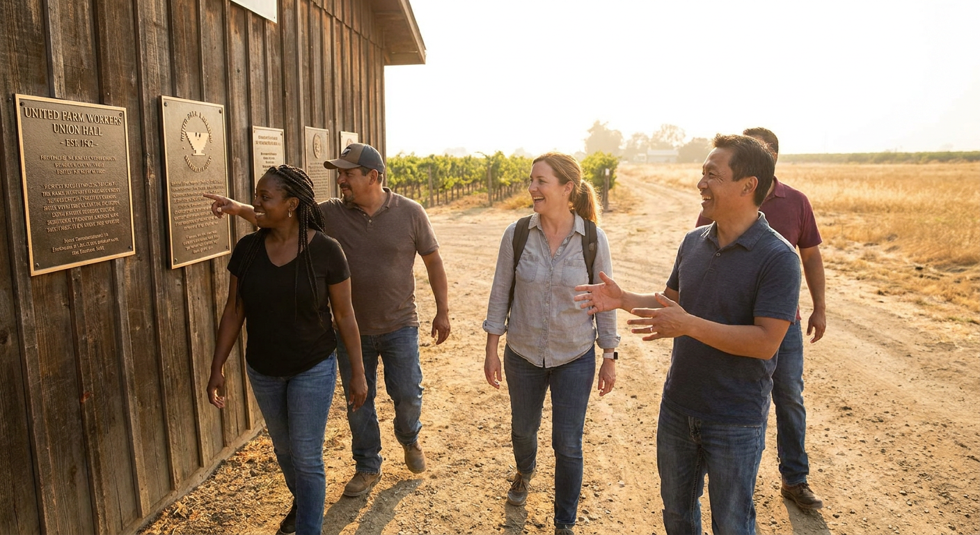 Forty Acres Farmworker Movement History Walk