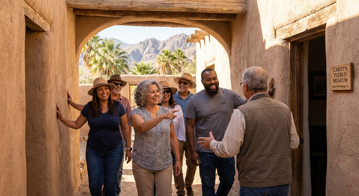 Guided Tour of Cabot’s Pueblo Museum