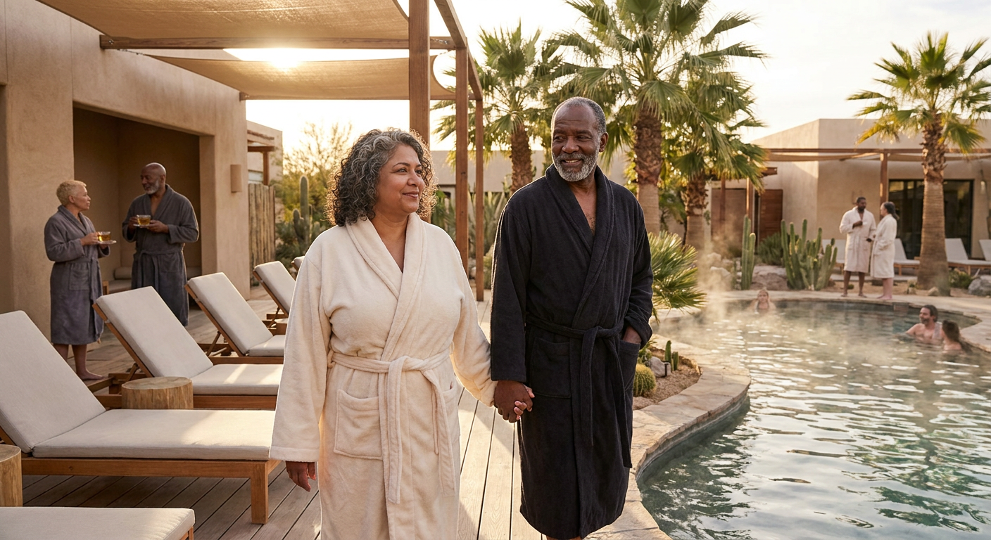 Private Hot Springs Day Room for Two
