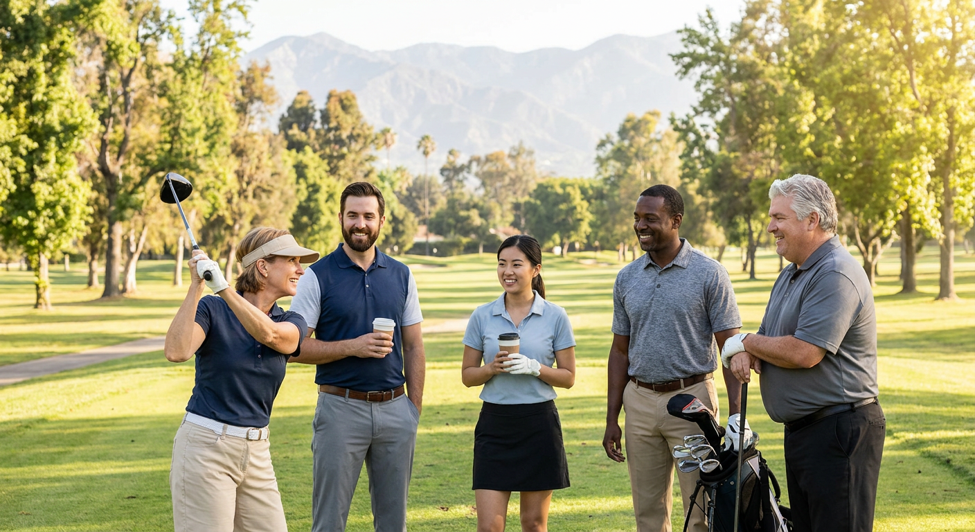Mountain-View Team Scramble at Diamond Bar Golf Course