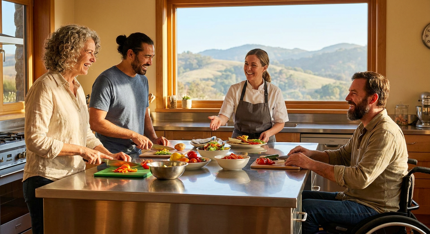Express Private Cooking Class With Shared Meal