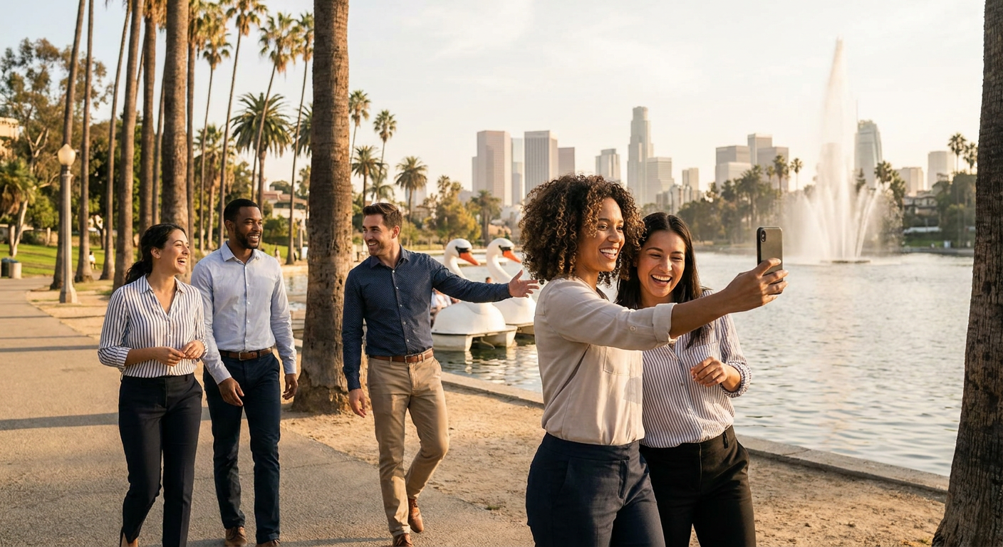 Echo Park team building